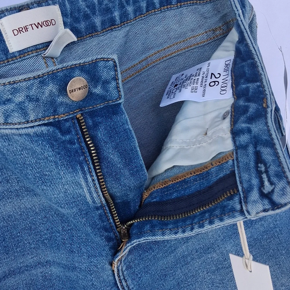 DRIFTWOOD embroidered jeans